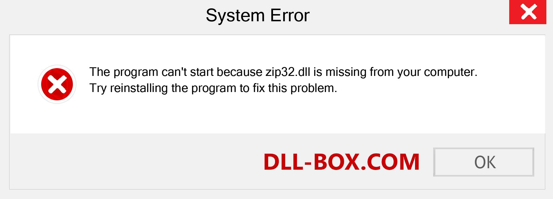  zip32.dll file is missing?. Download for Windows 7, 8, 10 - Fix  zip32 dll Missing Error on Windows, photos, images